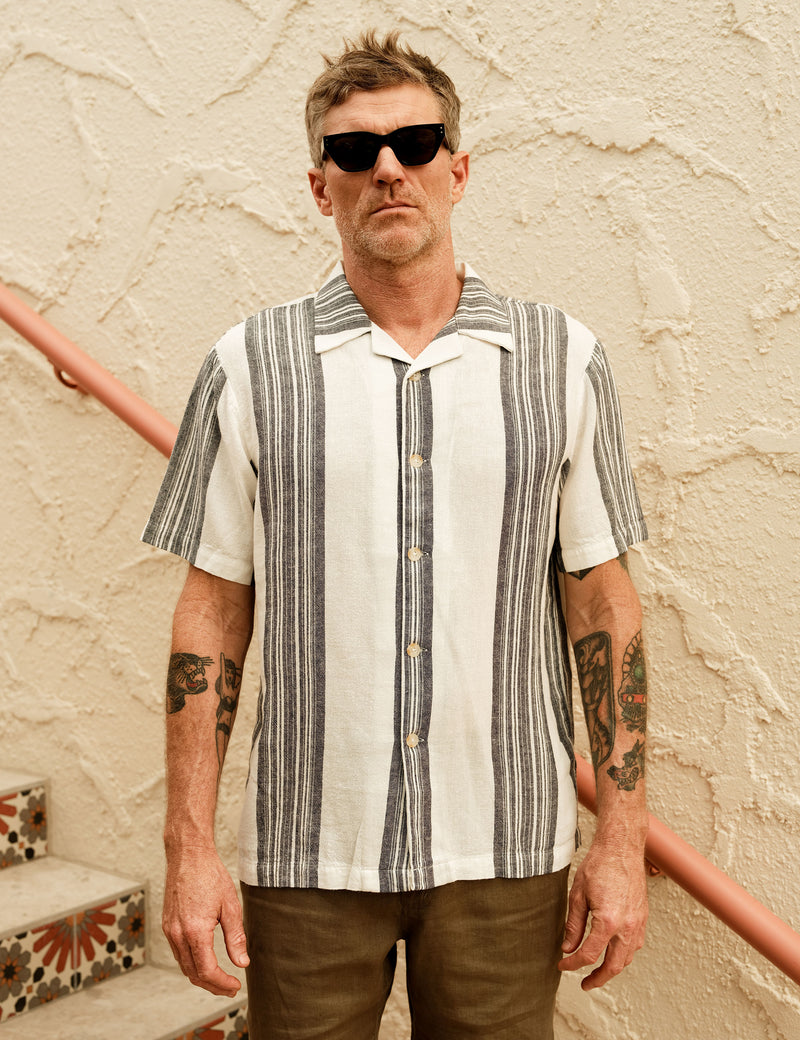 Cuban Short Sleeve Shirt - Sun Lounge
