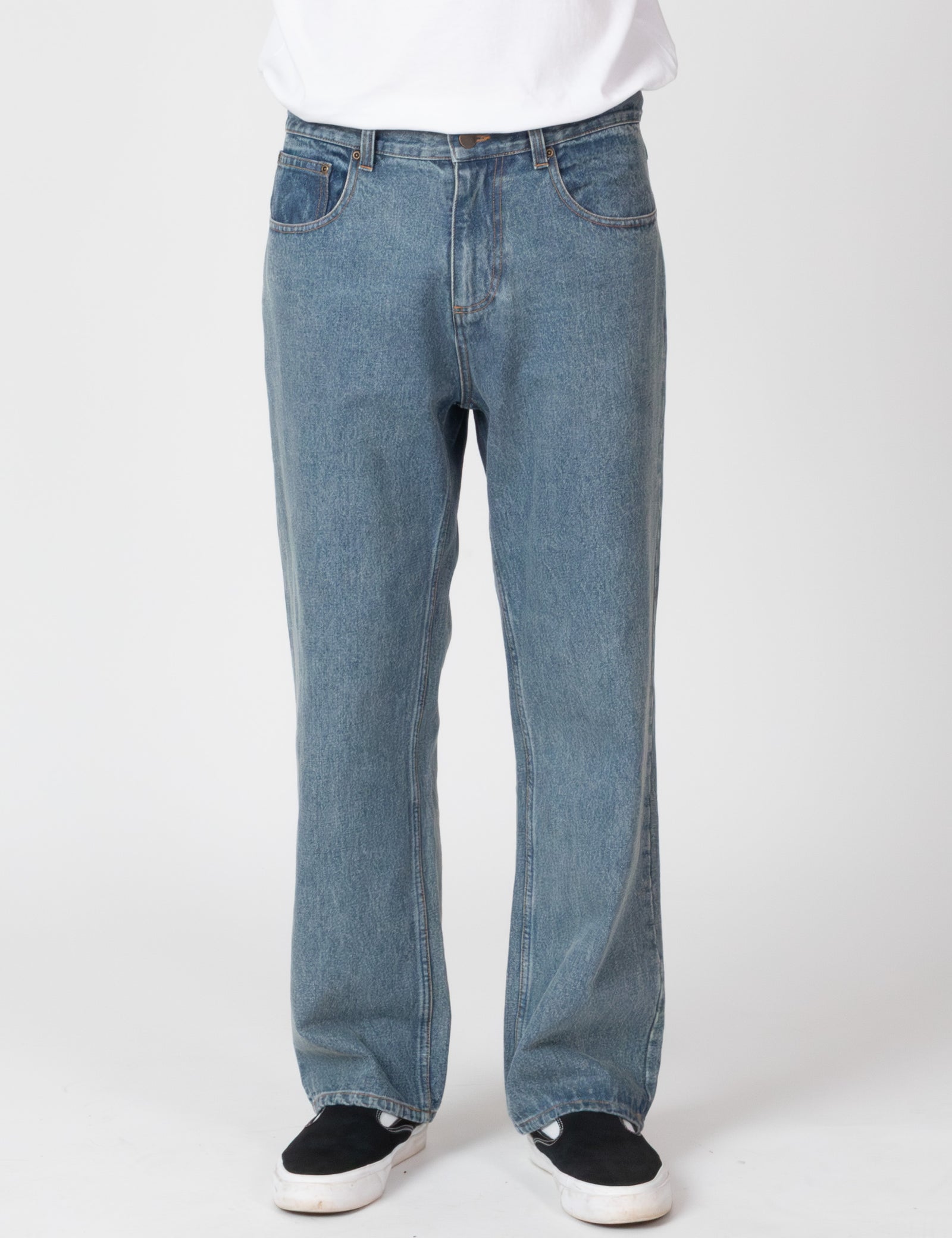 Fresno Loose Fit Denim - Vintage Blue – Mr Simple