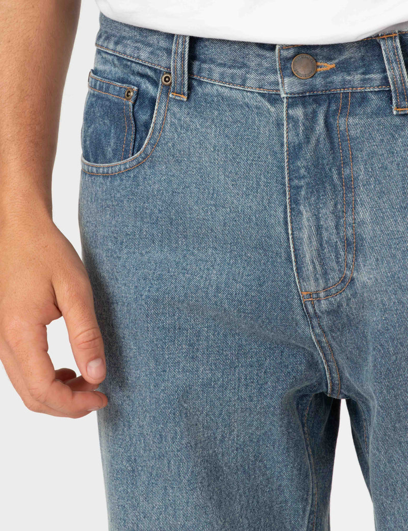 Fresno Loose Fit Denim - Vintage Blue – Mr Simple