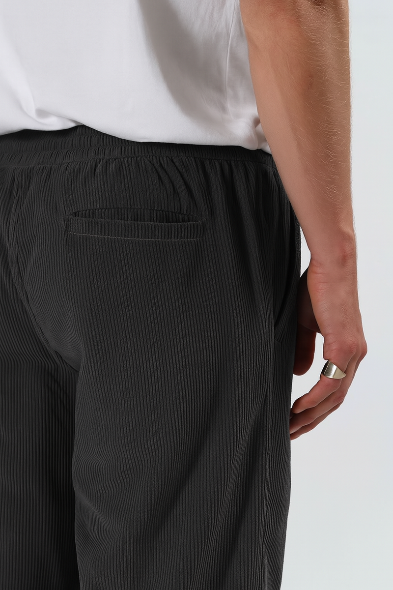 Burbank Cord Pant - Charcoal