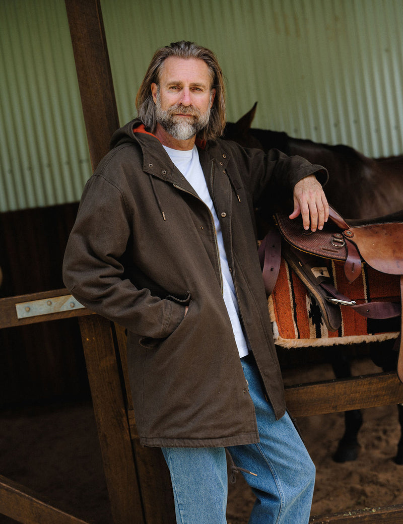 Terry Long Mod Coat - Military – Mr Simple