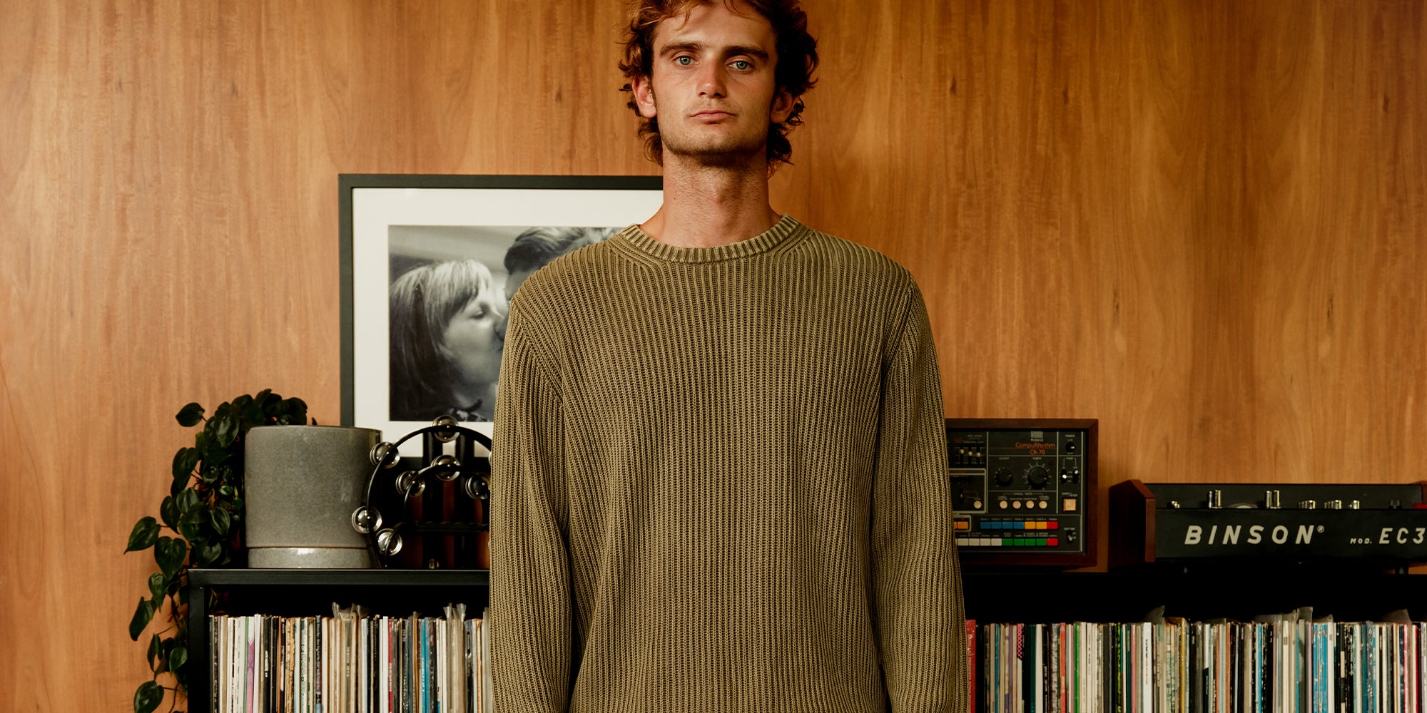 Fisher Chunky Organic Knit - Black