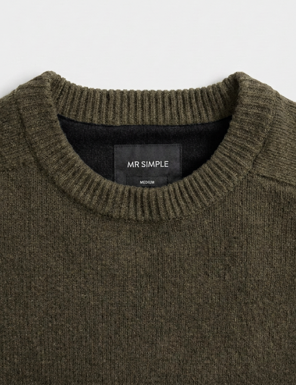 Fred Wool Knit - Fatigue – Mr Simple