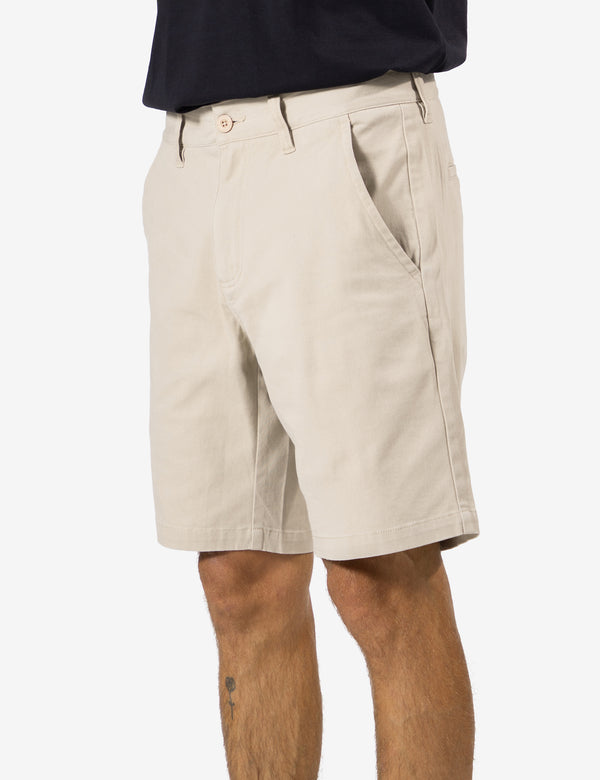 Taylor Stretch Chino Short - Stone