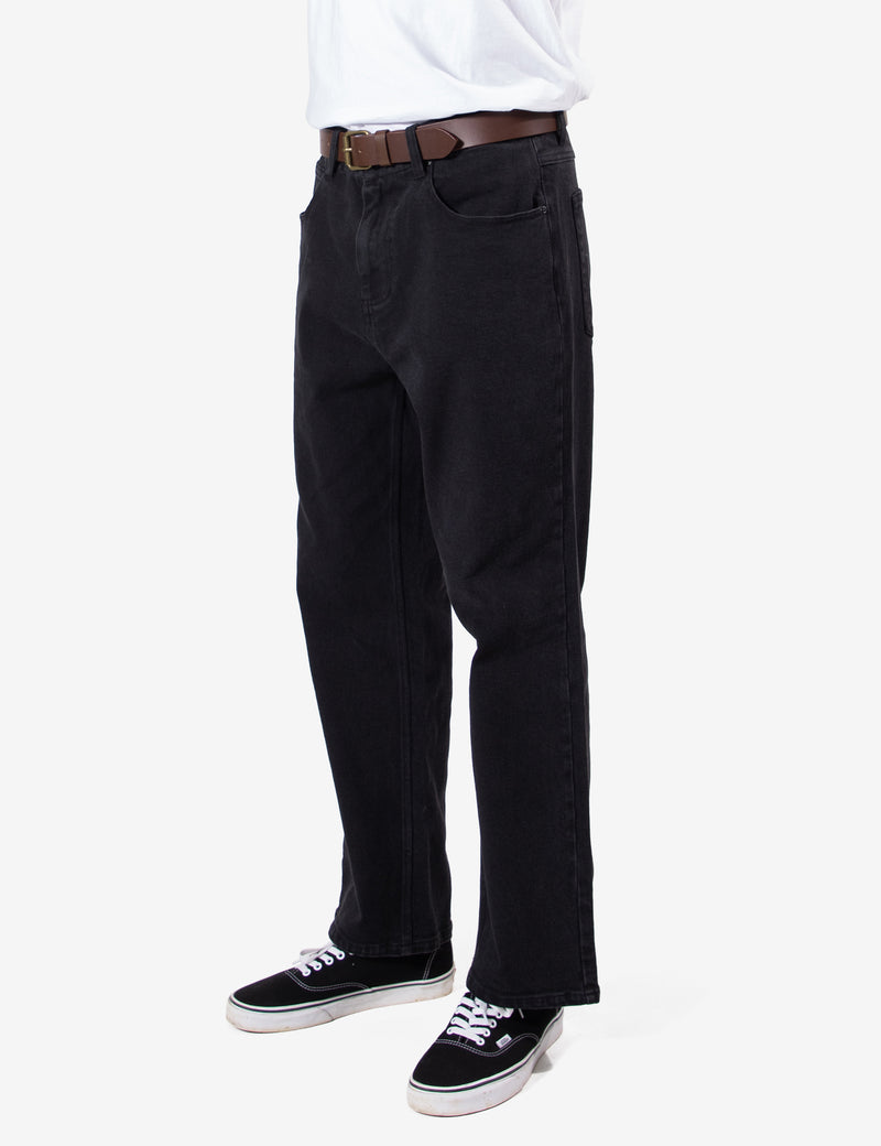 Fresno Loose Fit Denim - Black