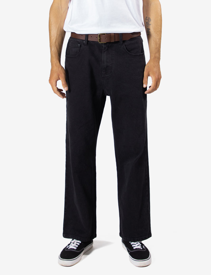 Fresno Loose Fit Denim - Black