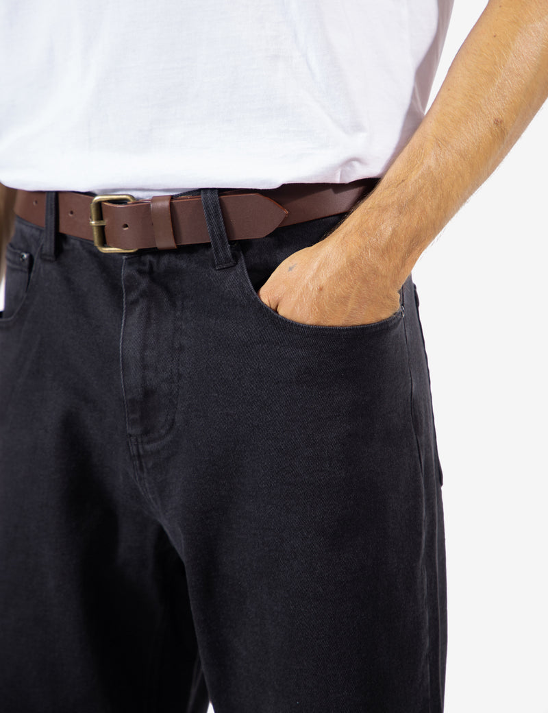 Fresno Loose Fit Denim - Black