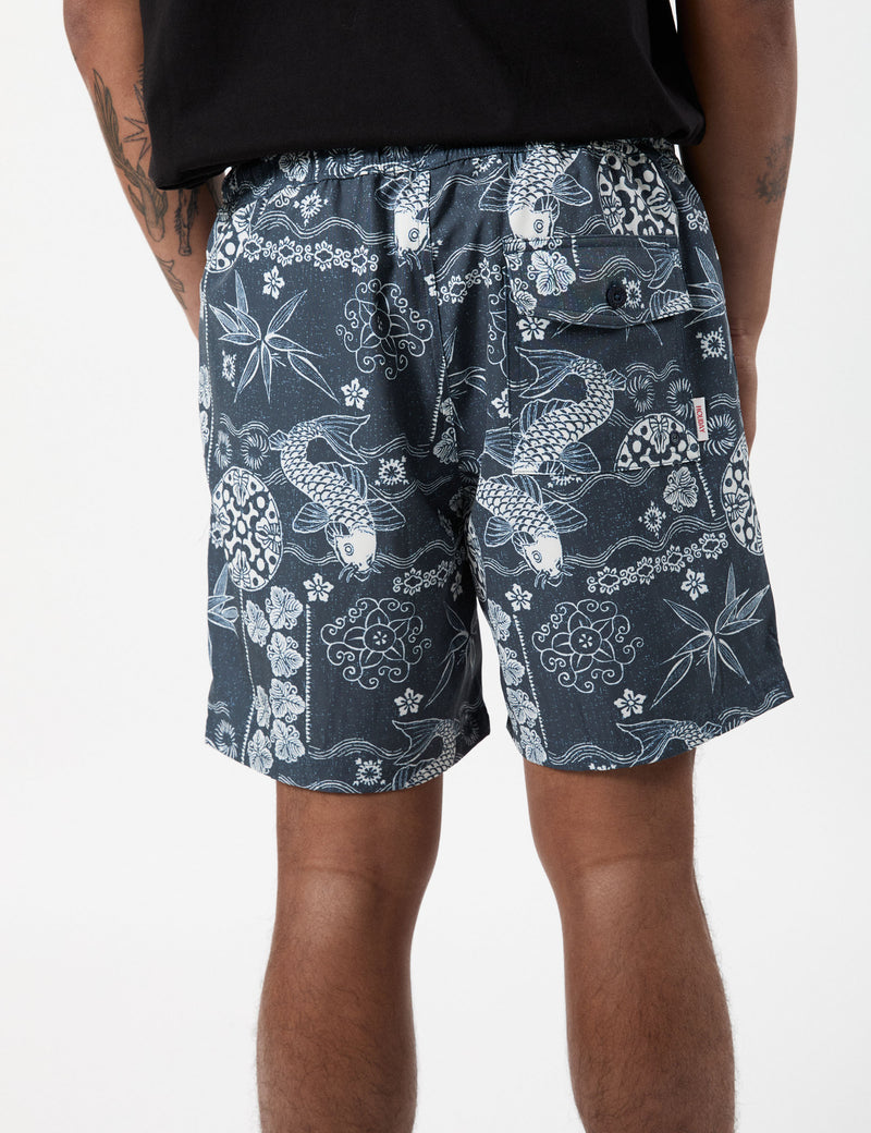 Koi Swim Short - Indigo