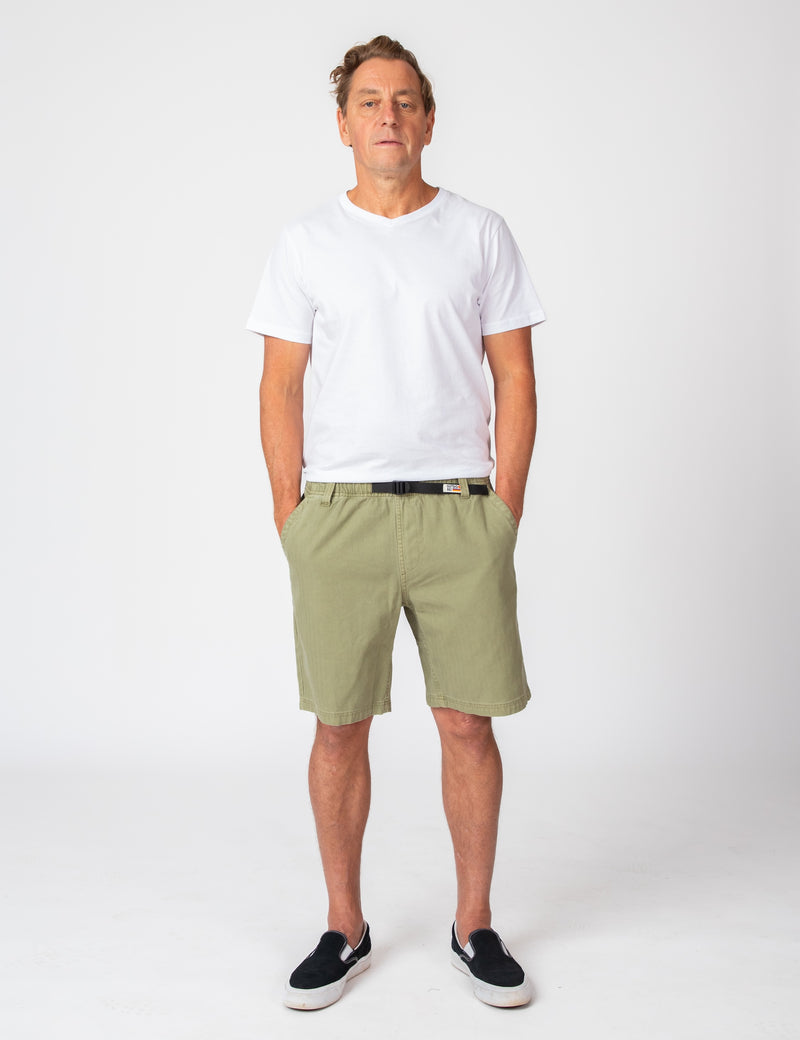 Outdoor Rec Trail Short - Vintage Army