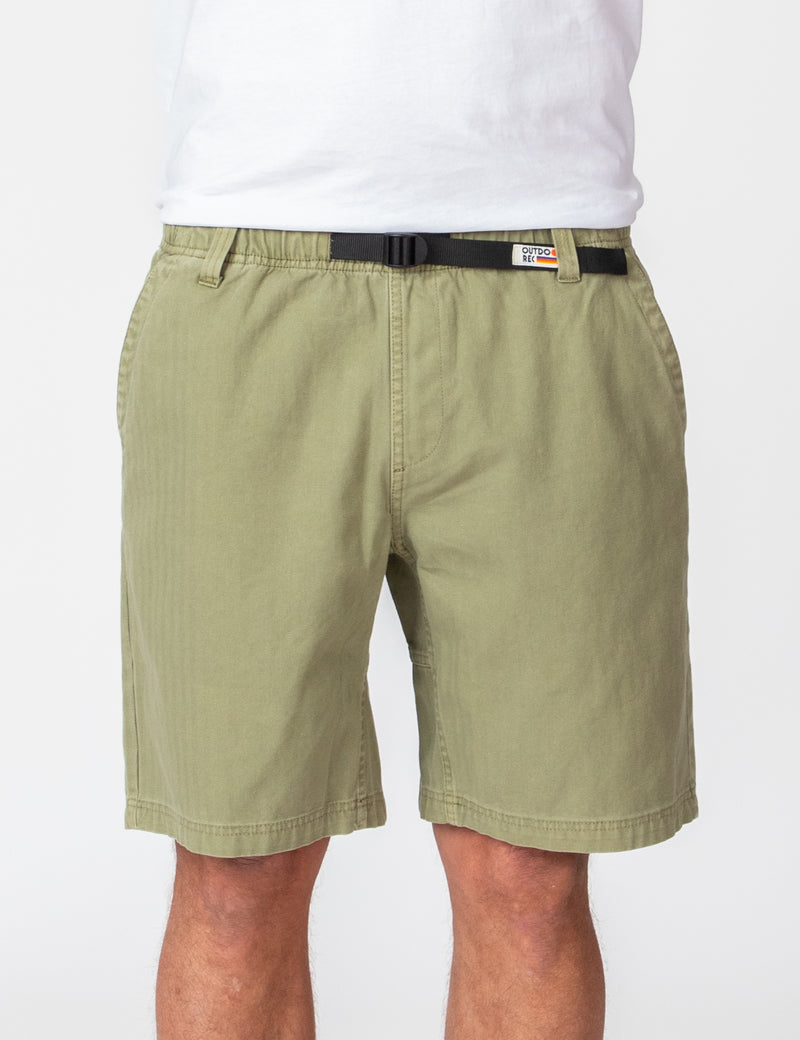Outdoor Rec Trail Short - Vintage Army