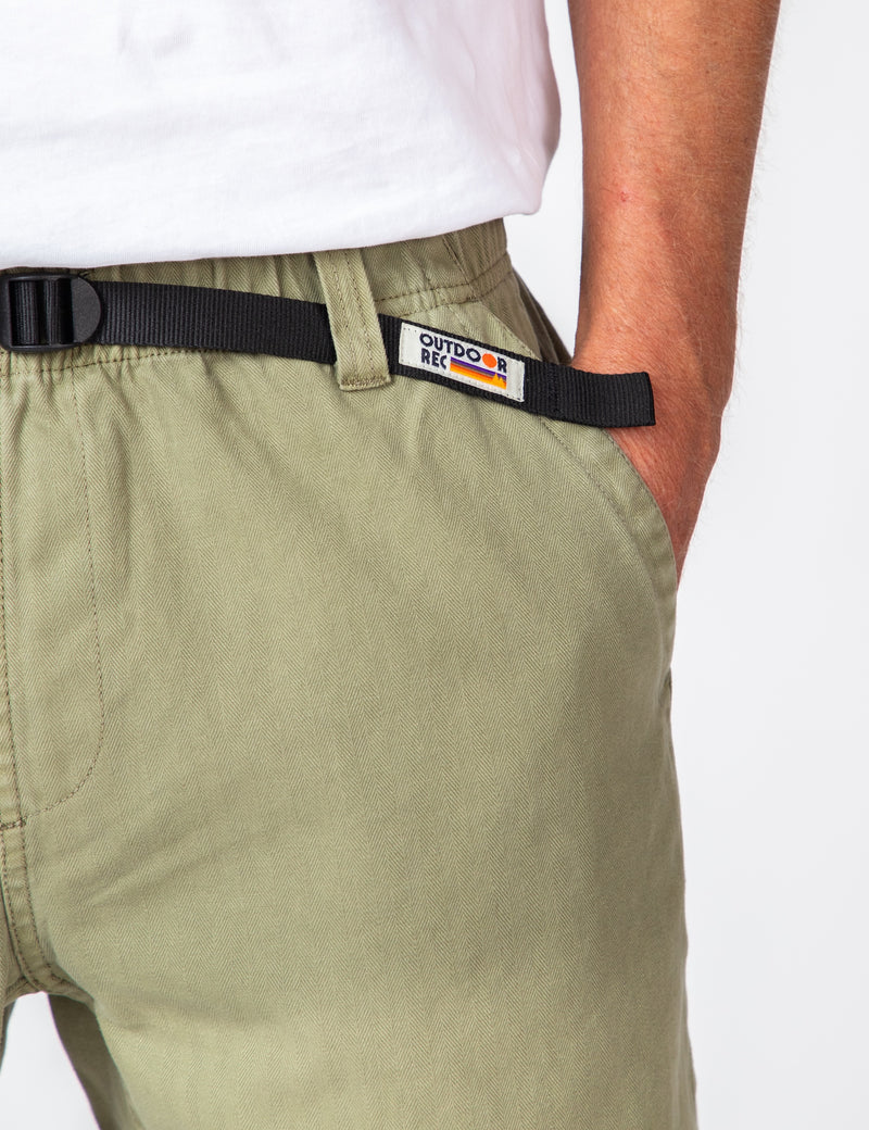 Outdoor Rec Trail Short - Vintage Army