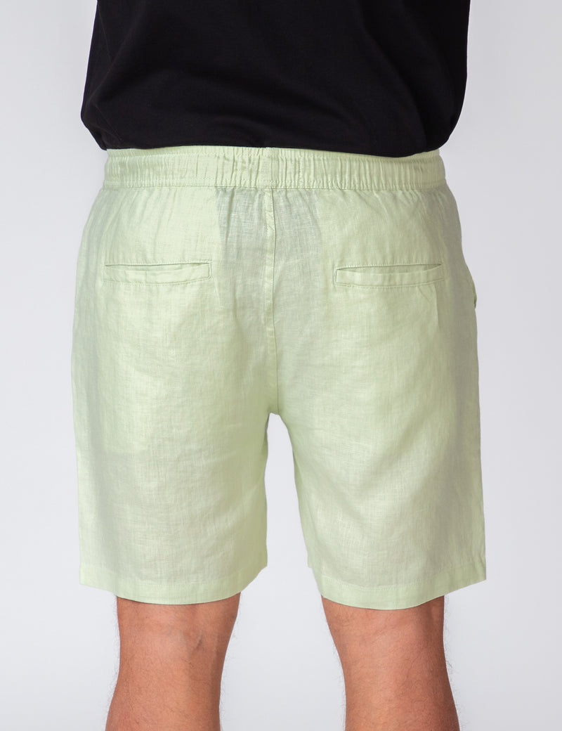 Burbank Short - Fog Green Garden State