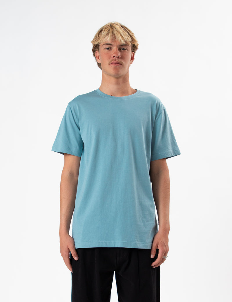 Reginald Blue Reginald Tee - Blue Smoke – Mr Simple