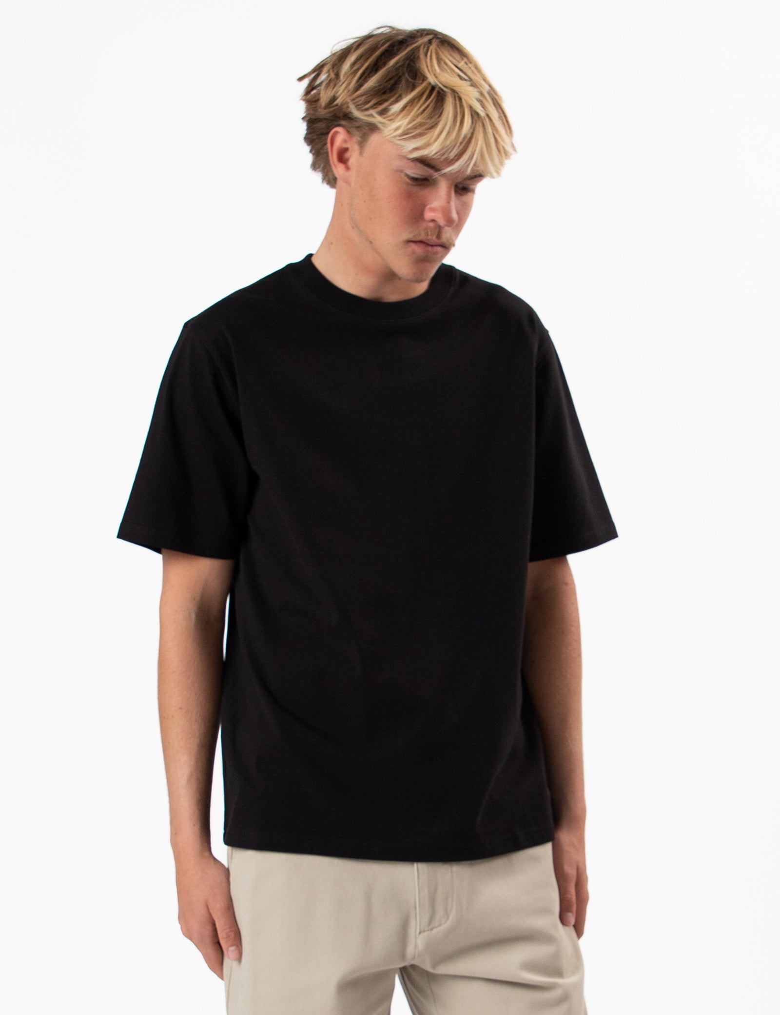 Heavy Weight Tee - Black – Mr Simple