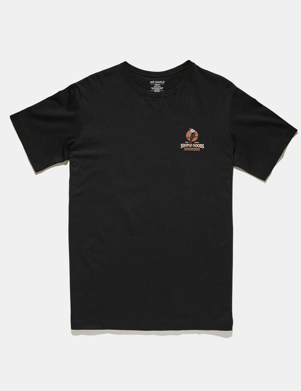 Kookaburra Tee - Black