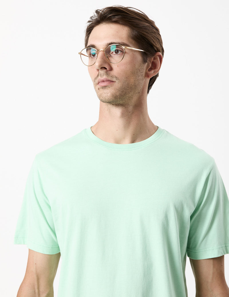 Reginald Organic Tee - Aqua