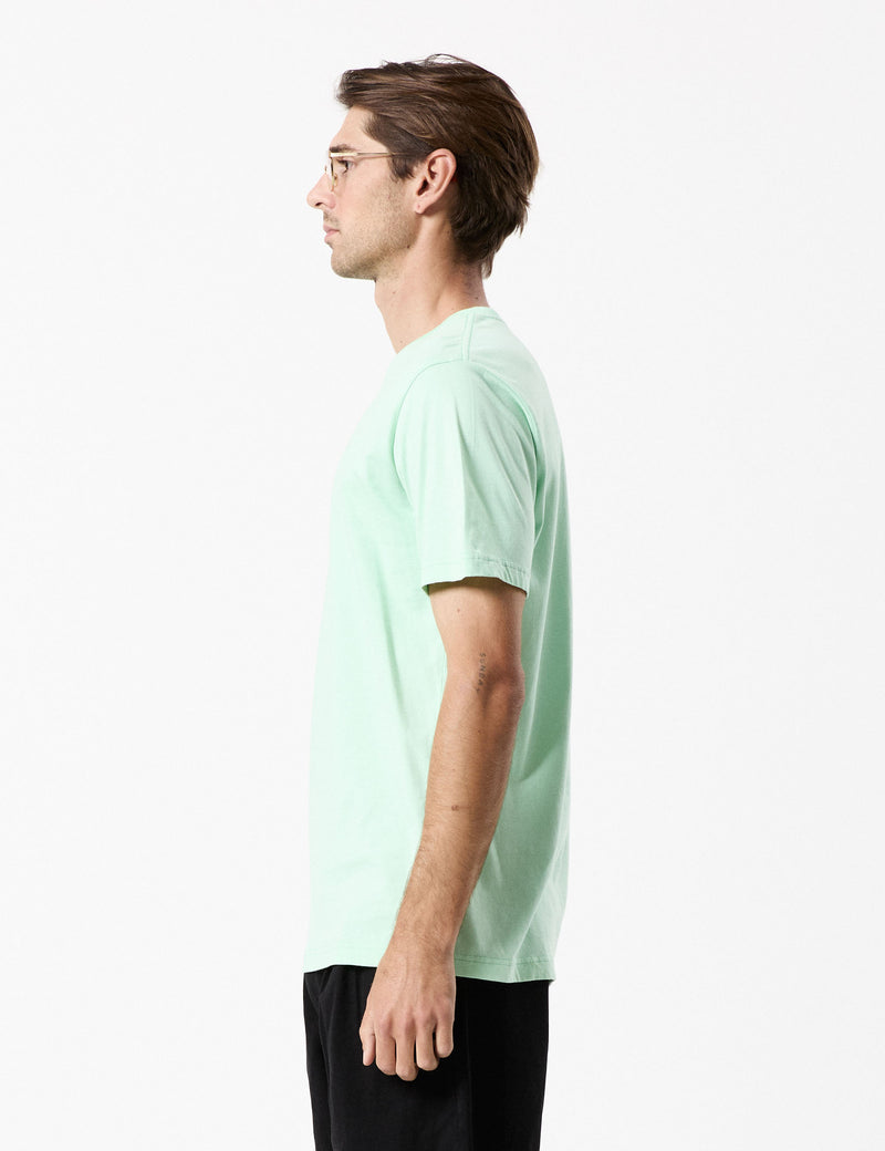 Reginald Organic Tee - Aqua