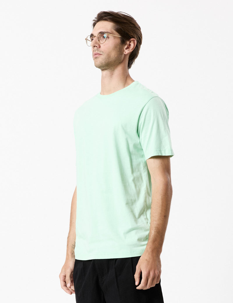 Reginald Organic Tee - Aqua