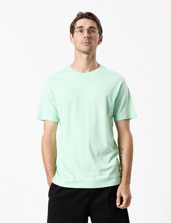 Reginald Organic Tee - Aqua