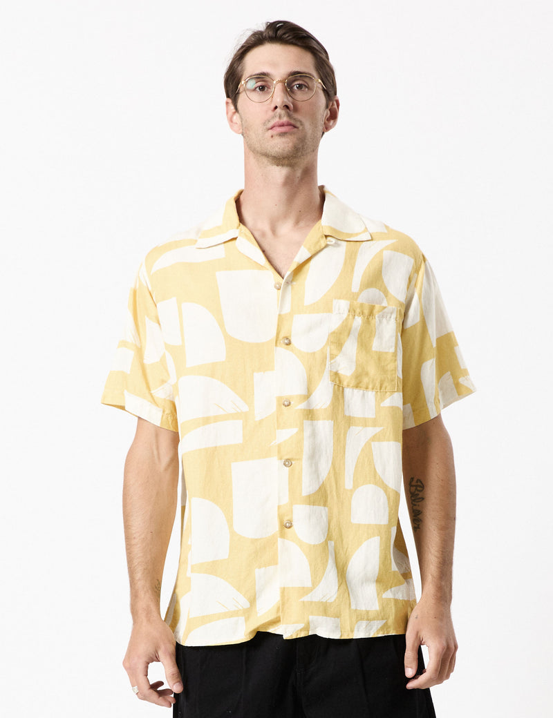 Cuban Short Sleeve Shirt - Sunburst