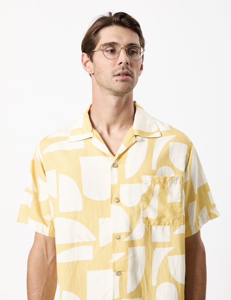 Cuban Short Sleeve Shirt - Sunburst