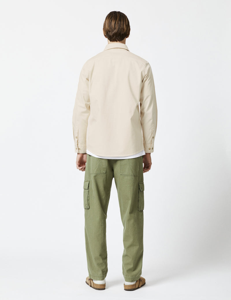 York Long Sleeve Shirt - Natural