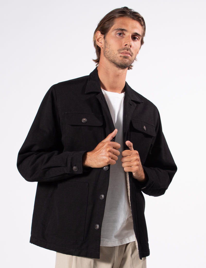 Stockyard Sherpa Jacket - Black