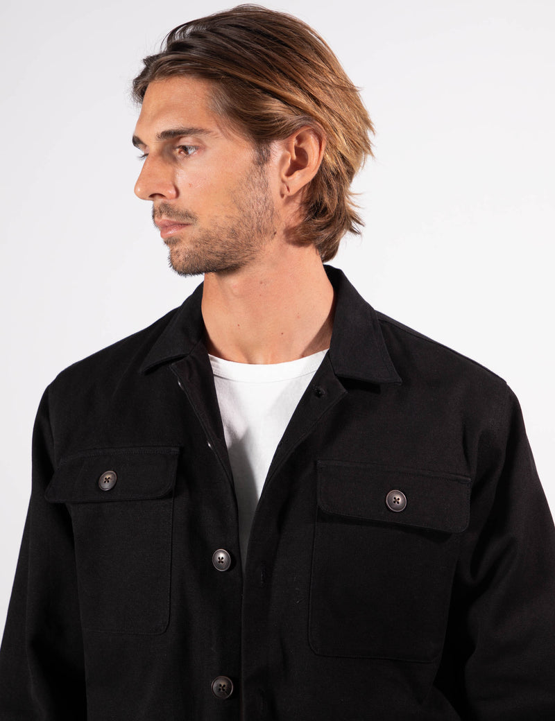 Stockyard Sherpa Jacket - Black