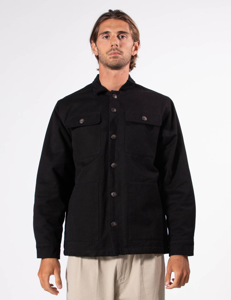 Stockyard Sherpa Jacket - Black