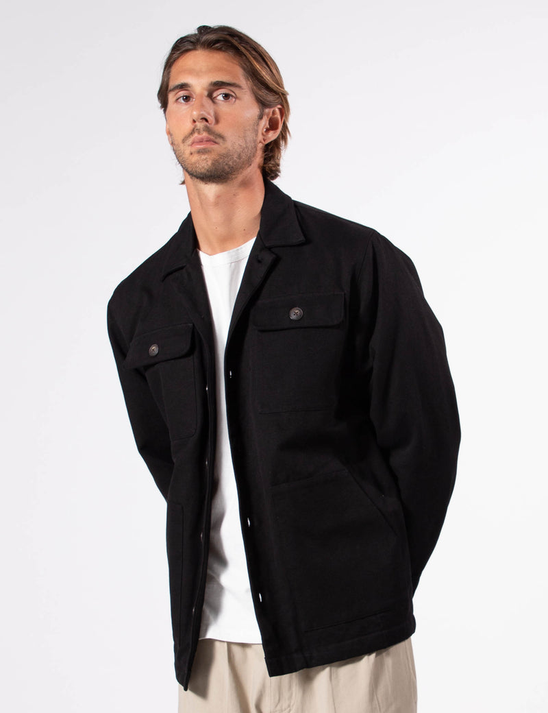 Stockyard Sherpa Jacket - Black