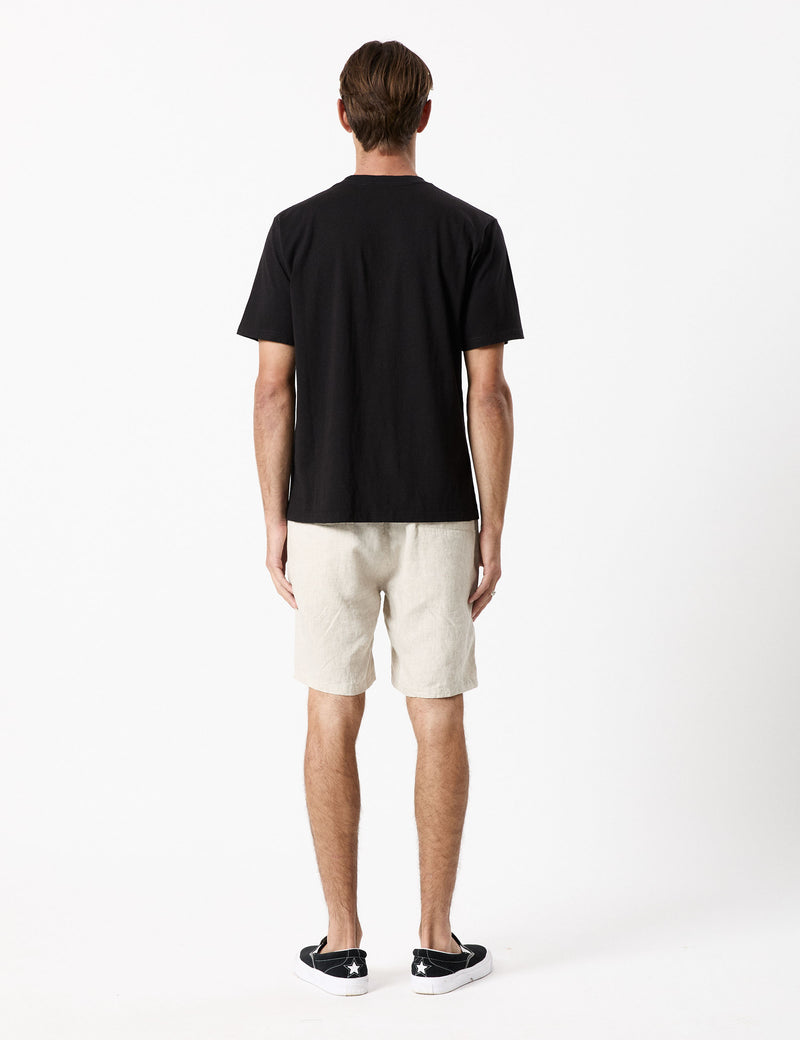 Tanner 3.0 Linen Shorts - Natural