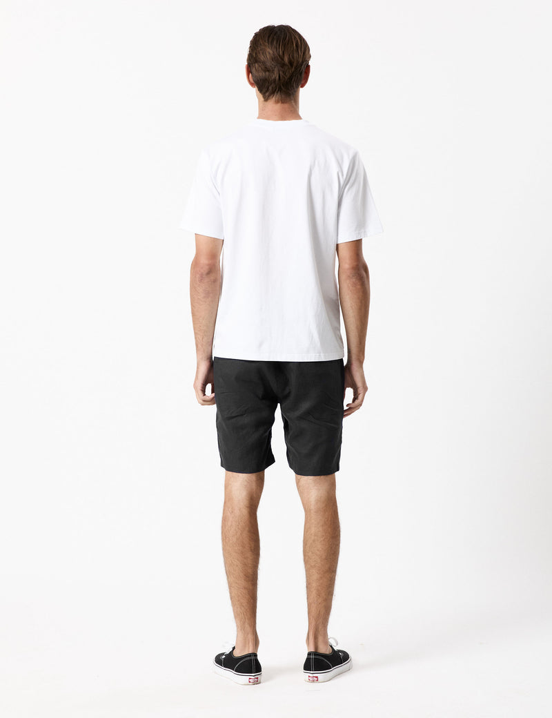 Tanner 3.0 Linen Shorts - Black