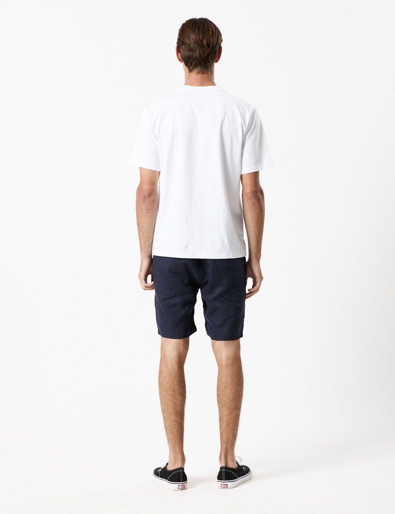 Tanner 3.0 Linen Shorts - Navy