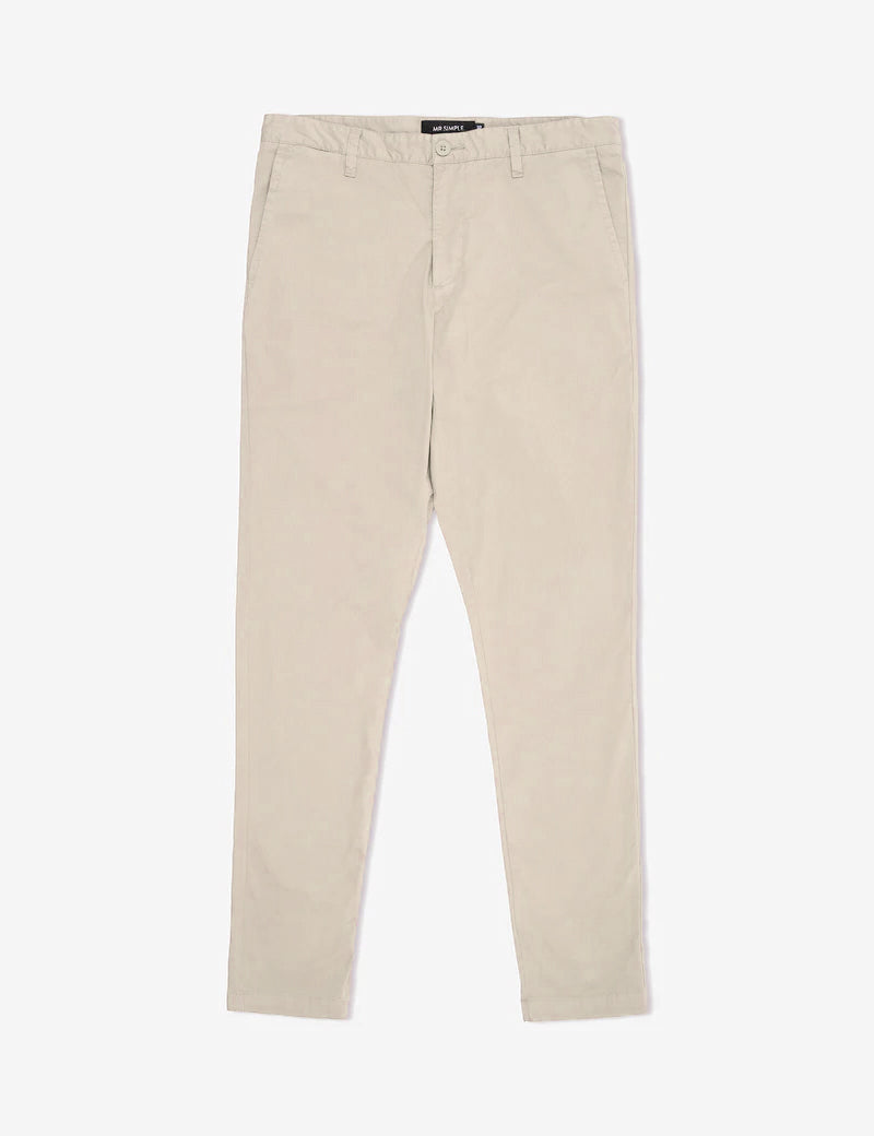 Maxwell Slim Chino - Stone