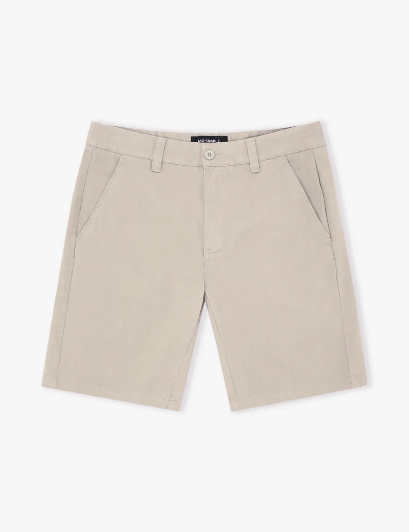 Taylor Chino Short - Stone