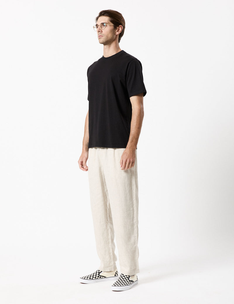 Burbank Linen Pant - Natural