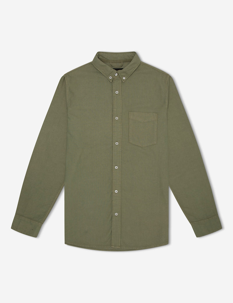 Oxford Long Sleeve Shirt - Sage