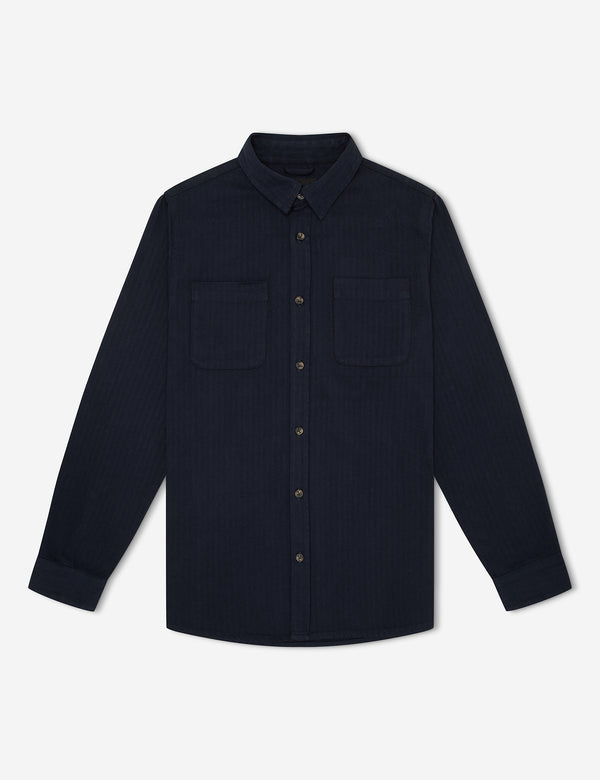 York Long Sleeve Shirt - Navy