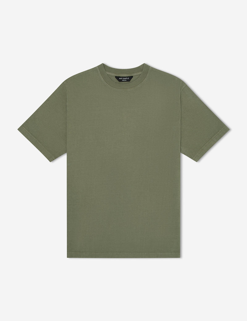 Heavy Weight Tee - Sage