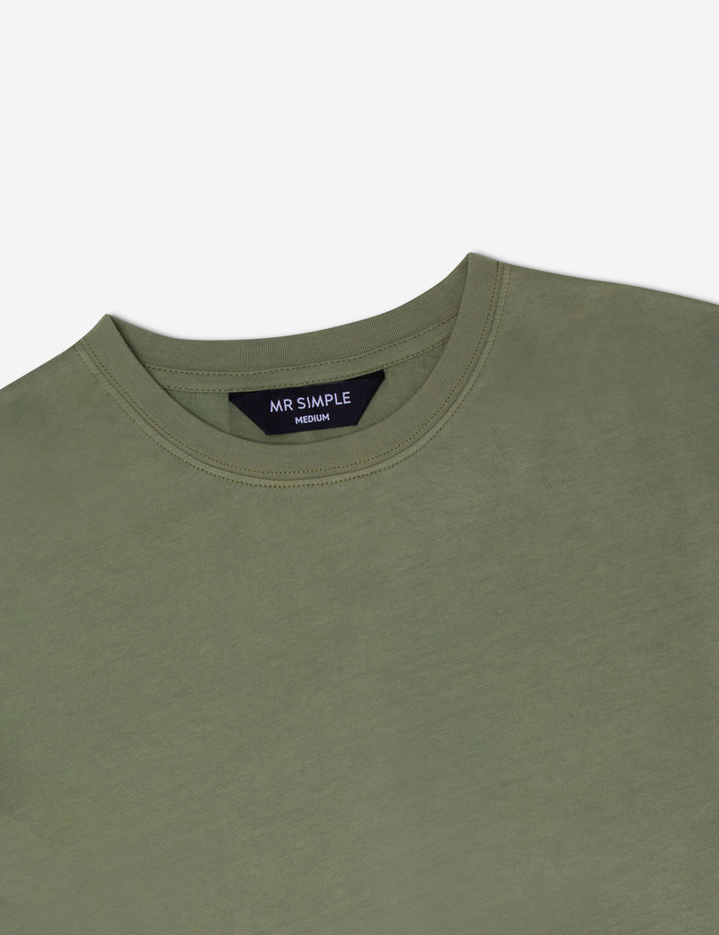 Reginald Organic Tee - Sage