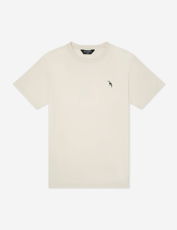 Authentic Logo Tee - Natural