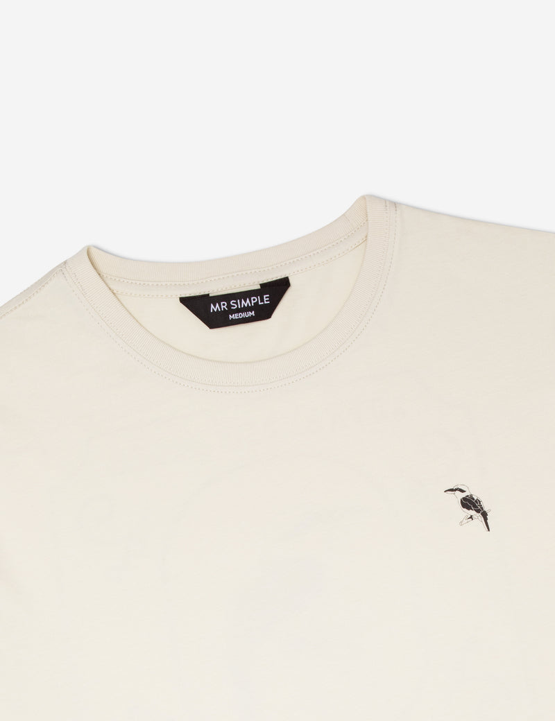 Authentic Logo Tee - Natural