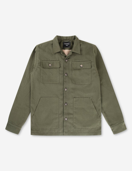 Stockyard Sherpa Jacket - Fatigue – Mr Simple