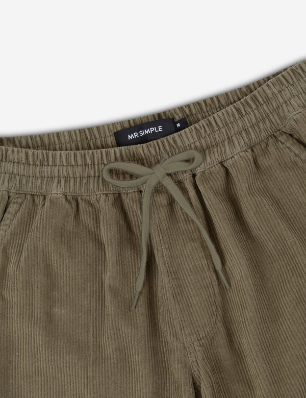 Burbank Cord Pant - Army Cord
