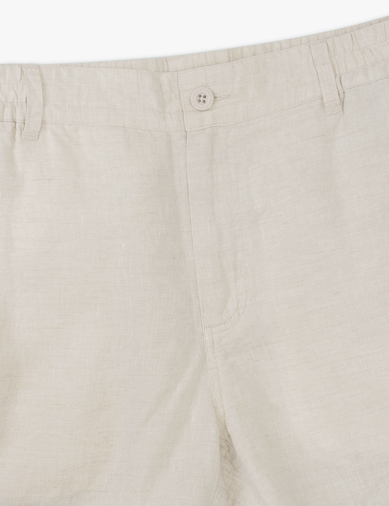 Tanner 3.0 Linen Shorts - Natural