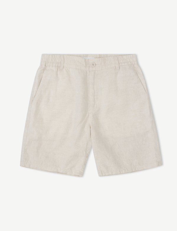 Tanner 3.0 Linen Shorts - Natural