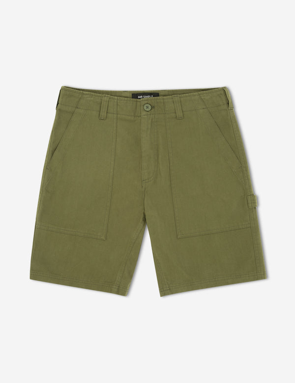 Carpenter Walk Short - Washed Army