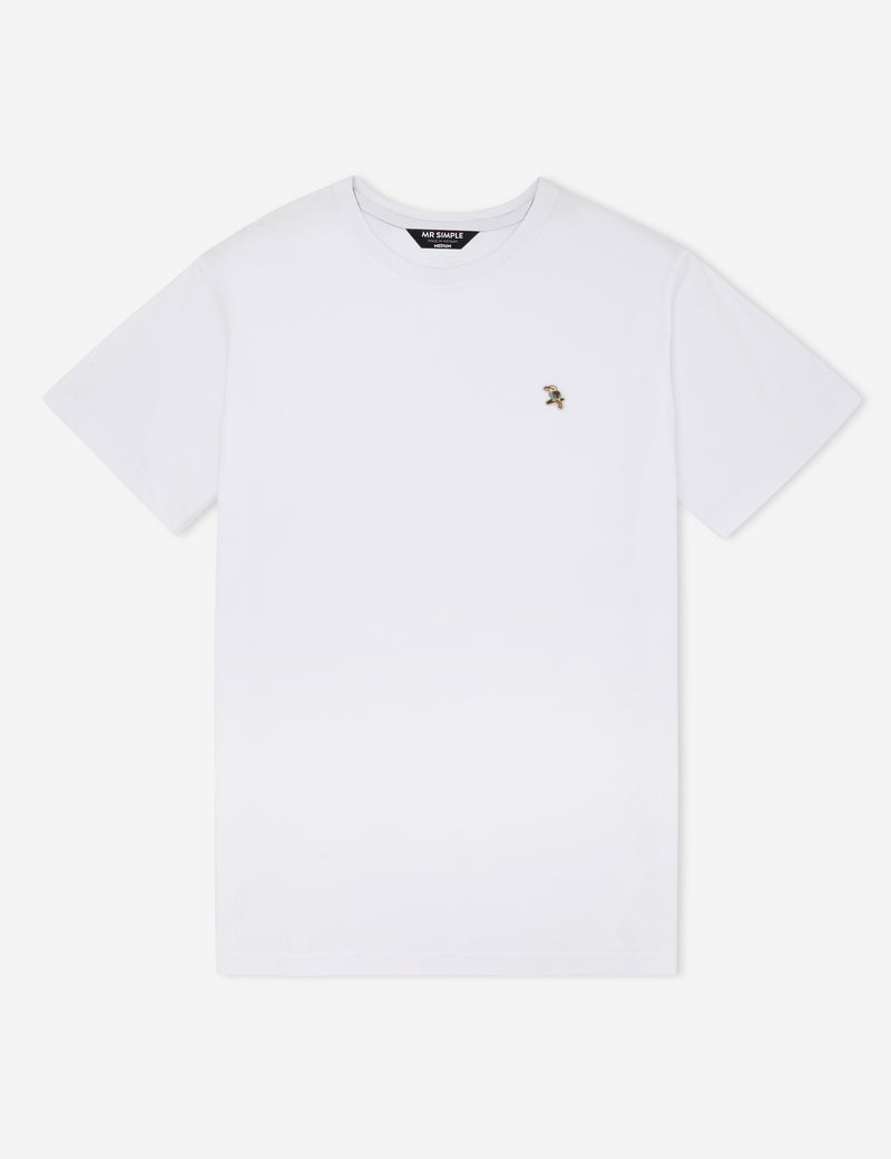 Chapman Tee - Kookaburra White