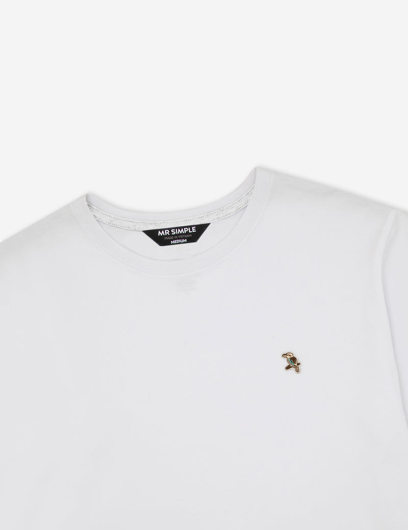 Chapman Tee - Kookaburra White