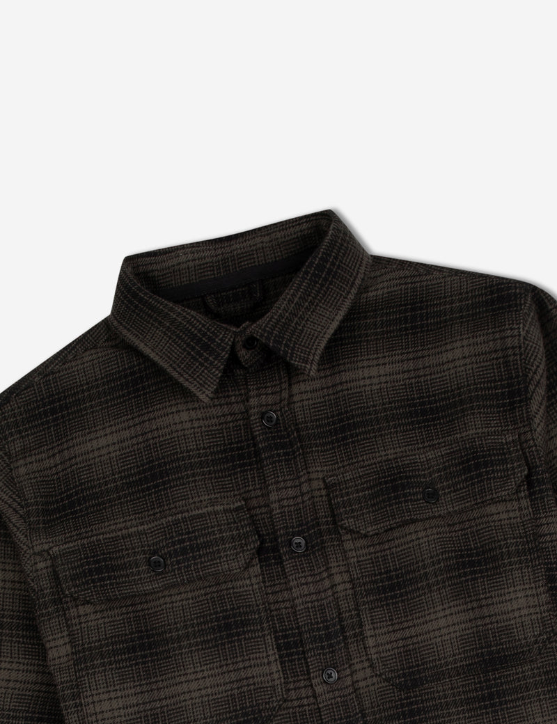 Soho Longsleeve Shirt - Brown Check